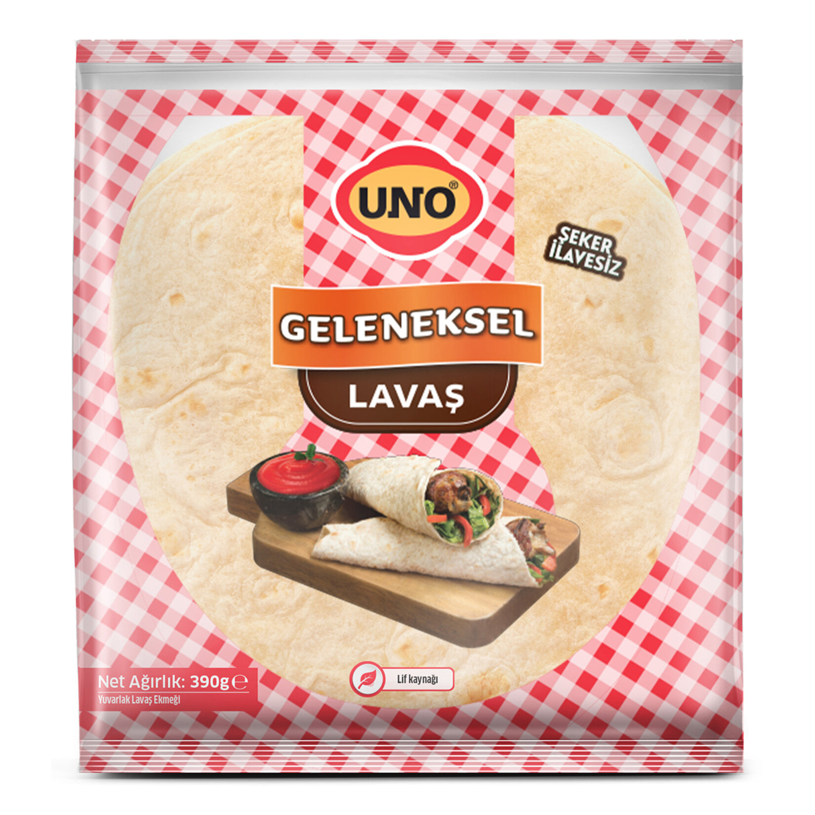 Uno Geleneksel Lavaş 25 Cm 6'lı