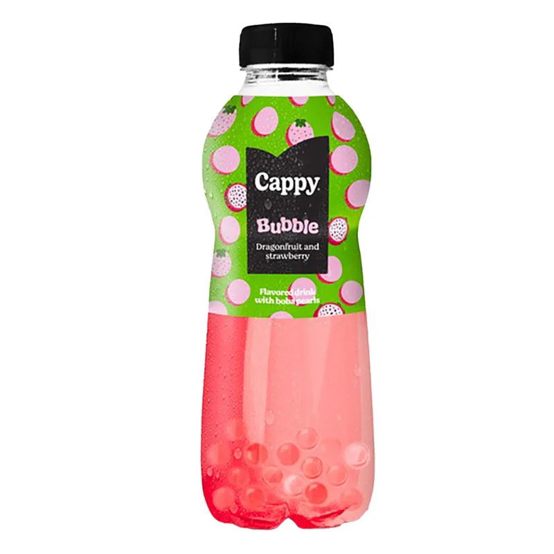 Cappy Bubble Ejder & Çilek 330 ml