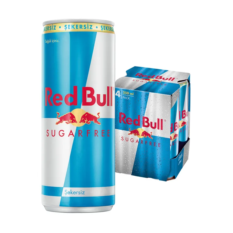 Red Bull Sugarfree 4x250 ml Paket