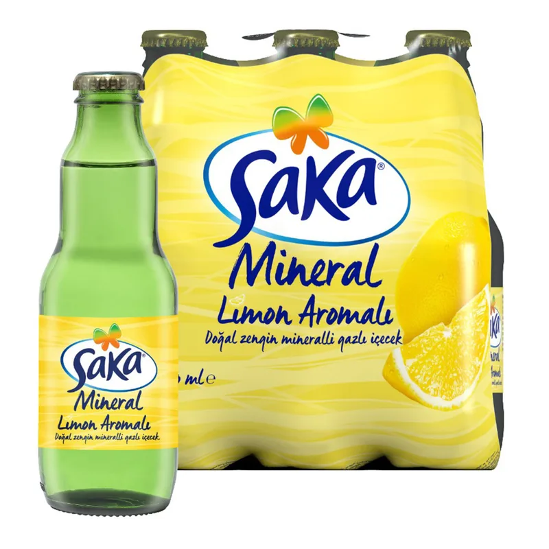 Saka Maden Suyu Limonlu 6x200 ml