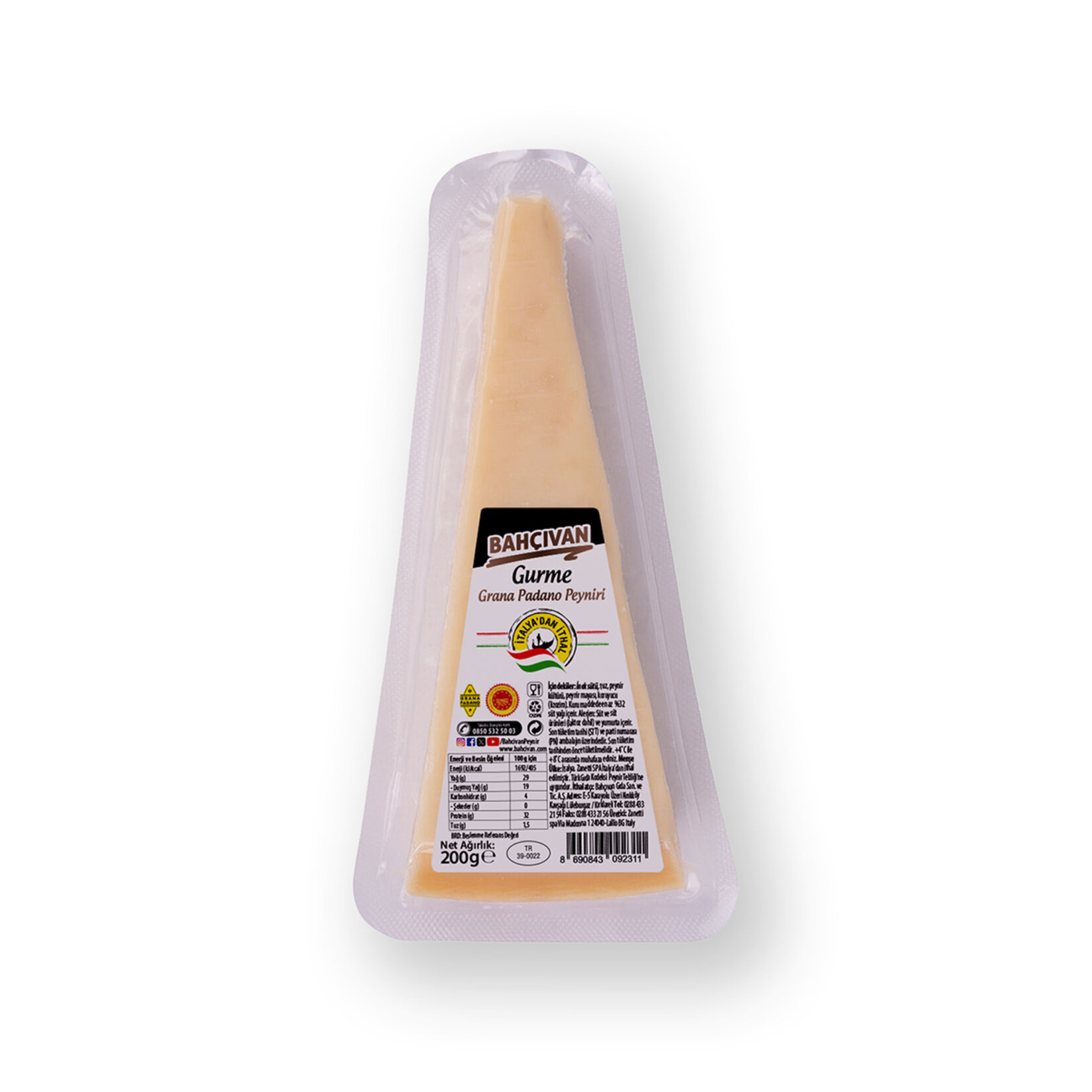Bahçıvan Grana Padano Peyniri