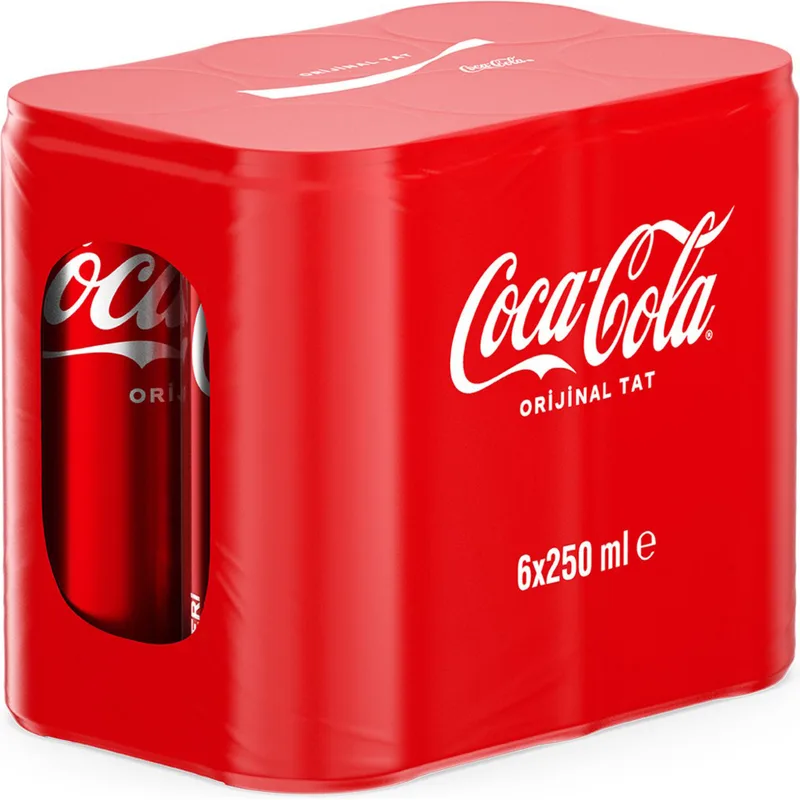 Coca-Cola 250 ml 6'lı Kutu