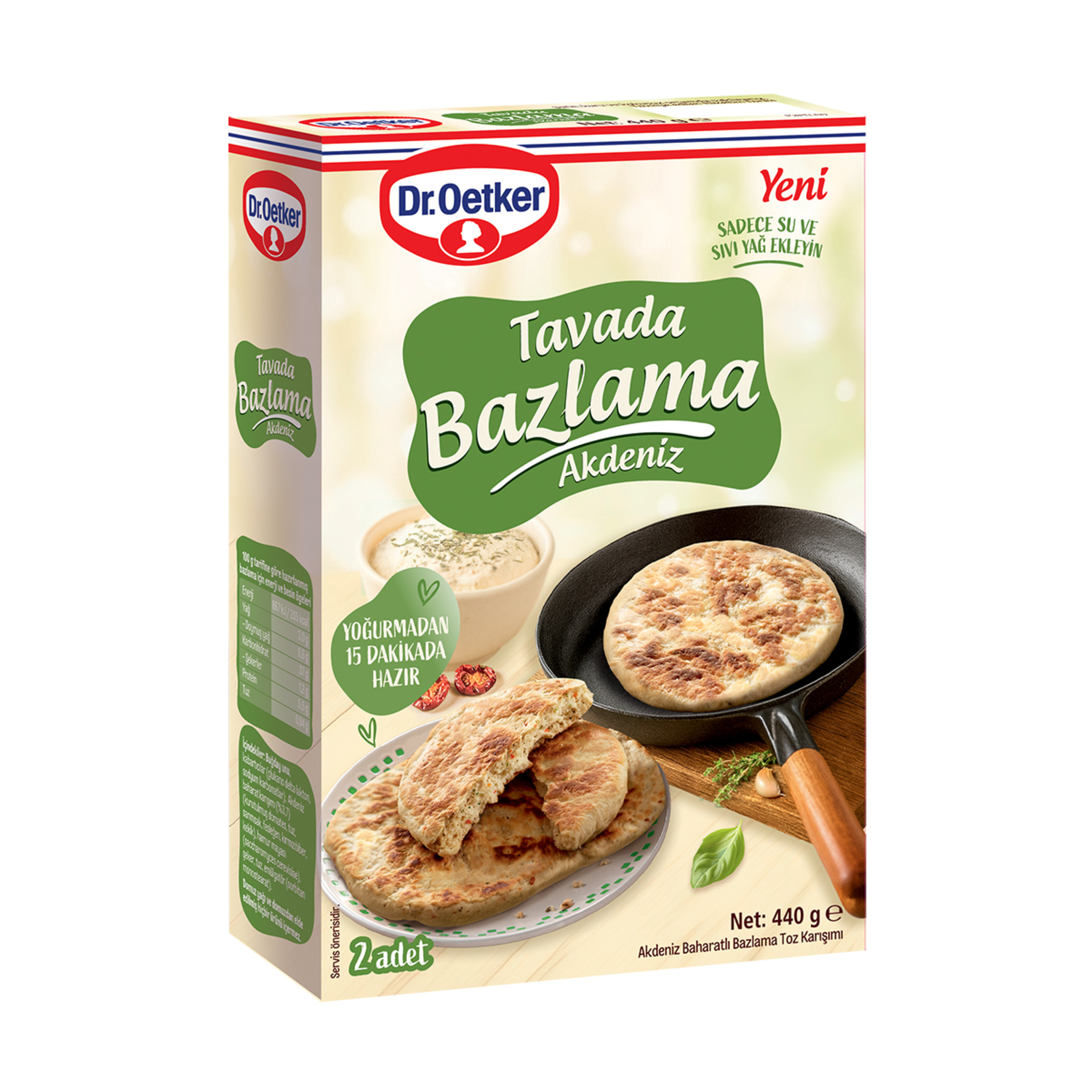Dr. Oetker Tavada Bazlama Akdeniz