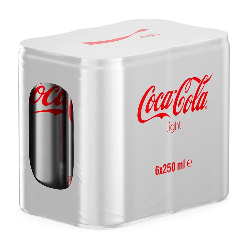 Coca-Cola Light 250 ml 6'lı Kutu
