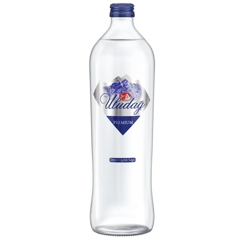 Uludağ Doğal Kaynak Suyu 750 ml Cam Şişe