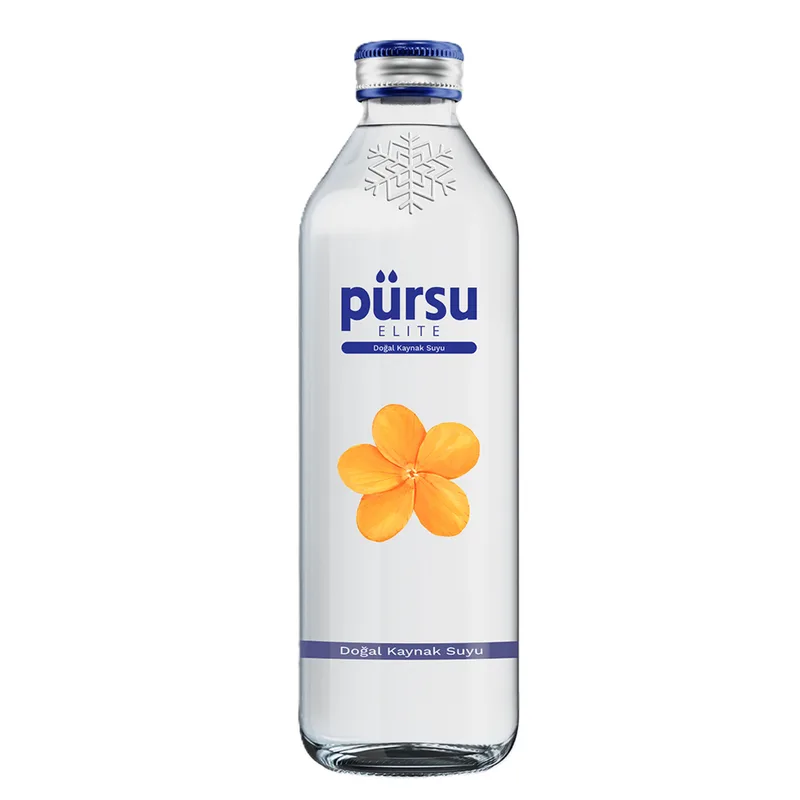 Pürsu Elite Su 330 ml Cam Şişe