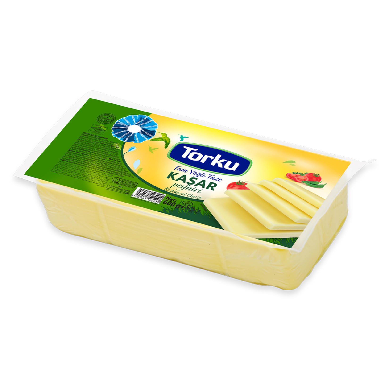 Torku Tam Yağlı Taze Kaşar Peyniri