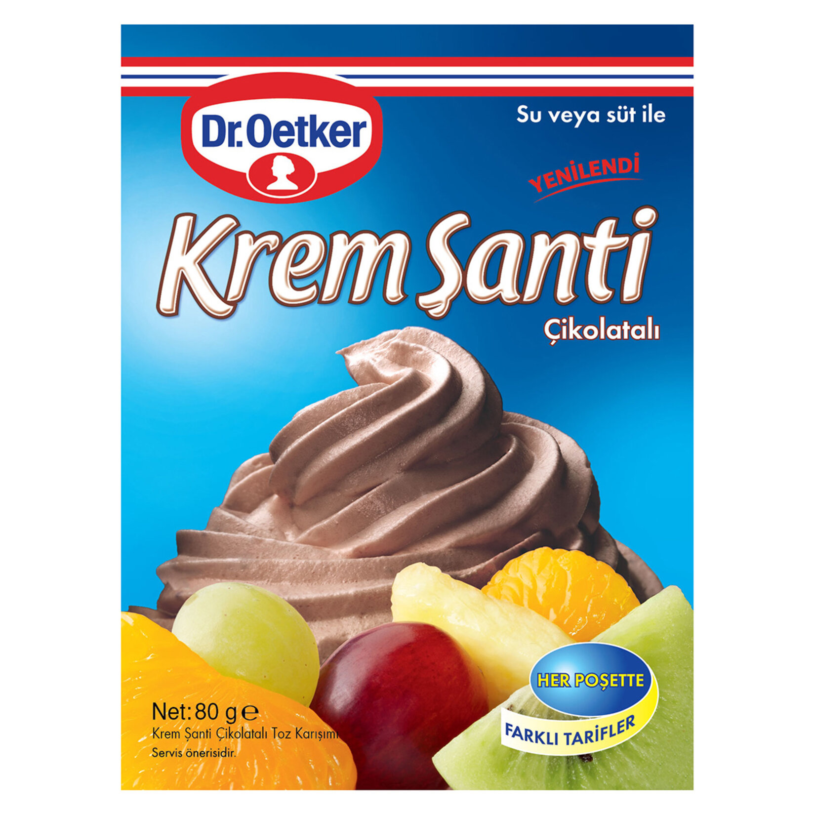 Dr. Oetker Çikolatalı Krem Şanti
