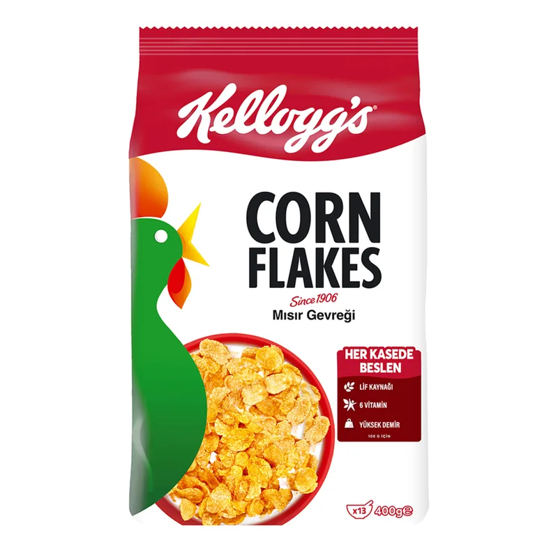 Kellogg's Corn Flakes Mısır Gevreği 400 g