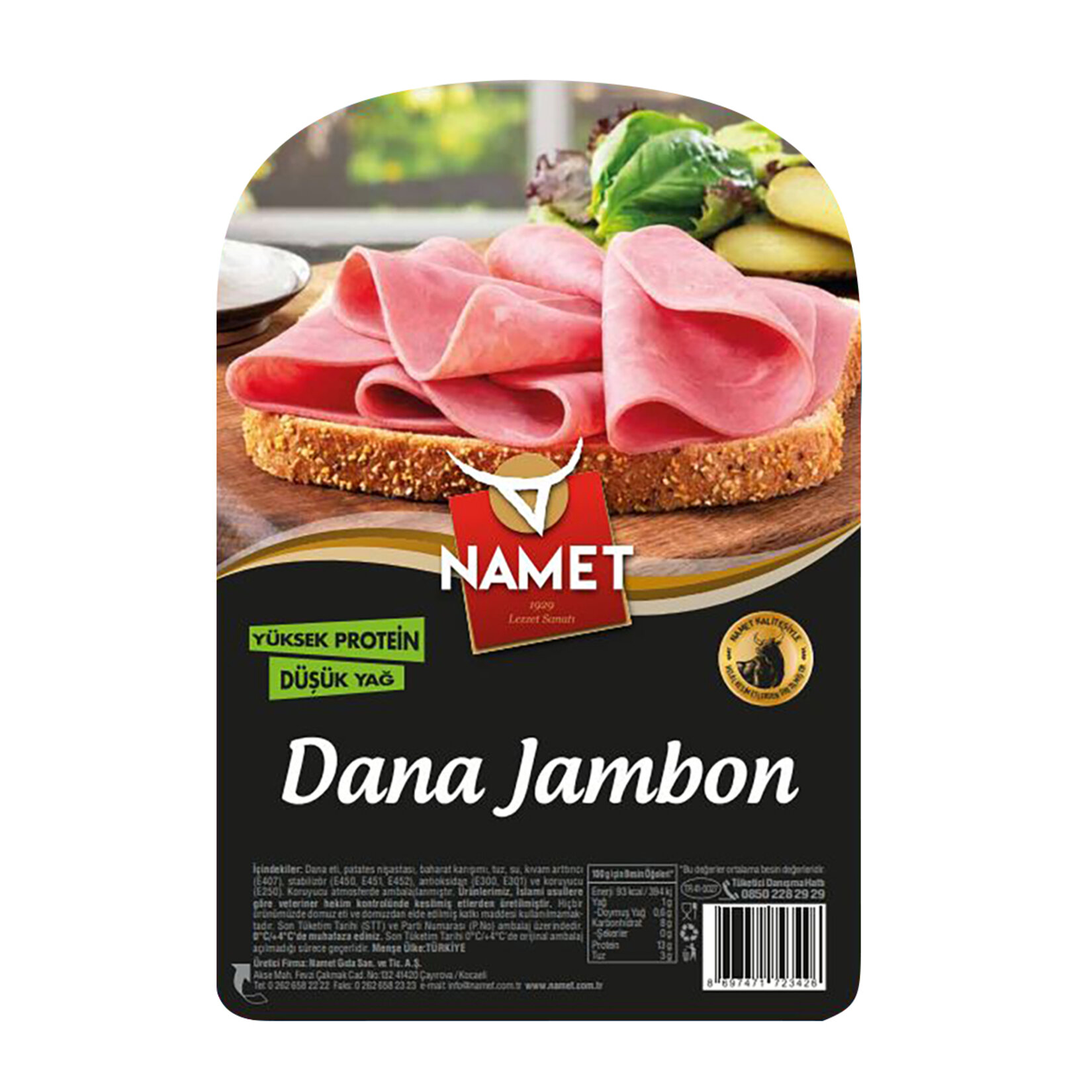 Namet Dana Dilimli Jambon