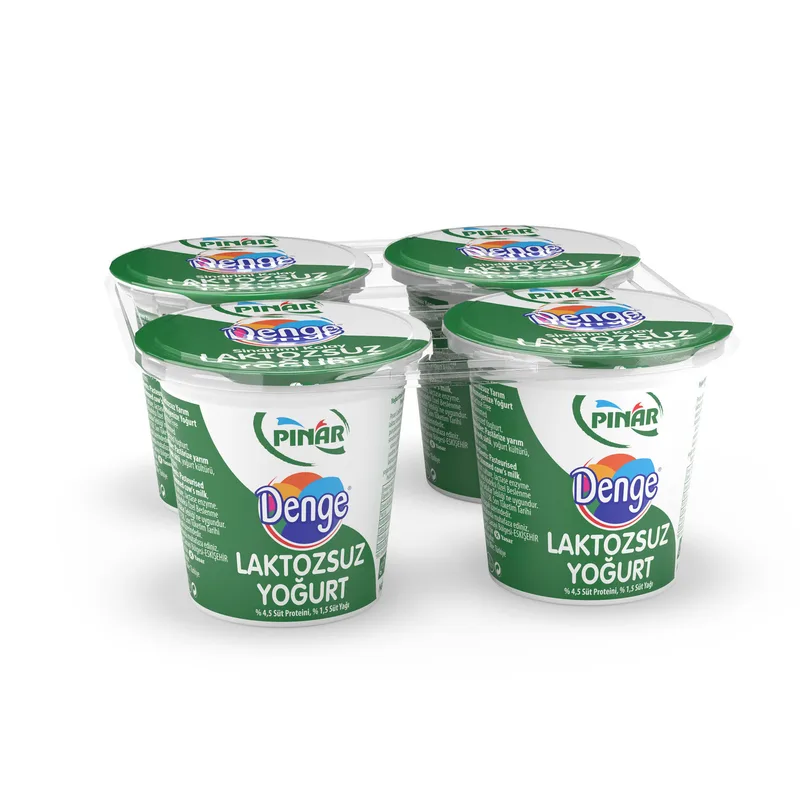 Pınar Denge Laktozsuz Yoğurt 4x125 g