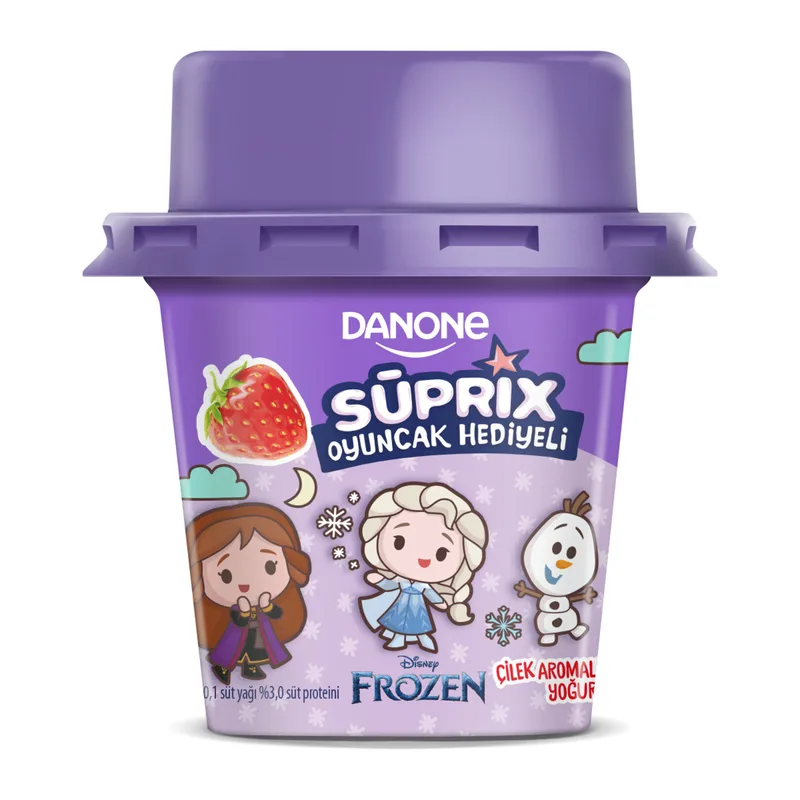 Danone Disney Princess Çilek Aromalı Yoğurt 90 g