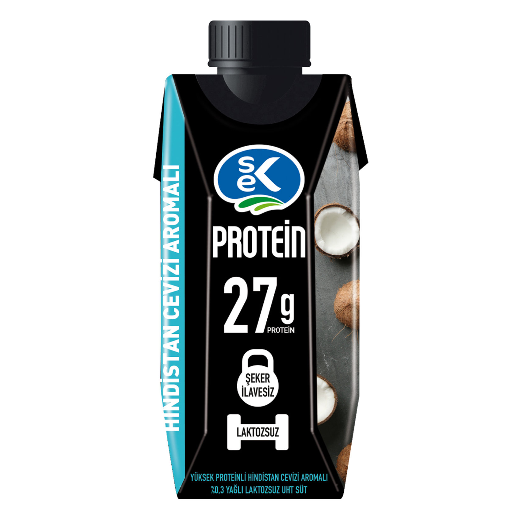 Sek Protein Hindistan Cevizi Aromalı Süt 330 ml