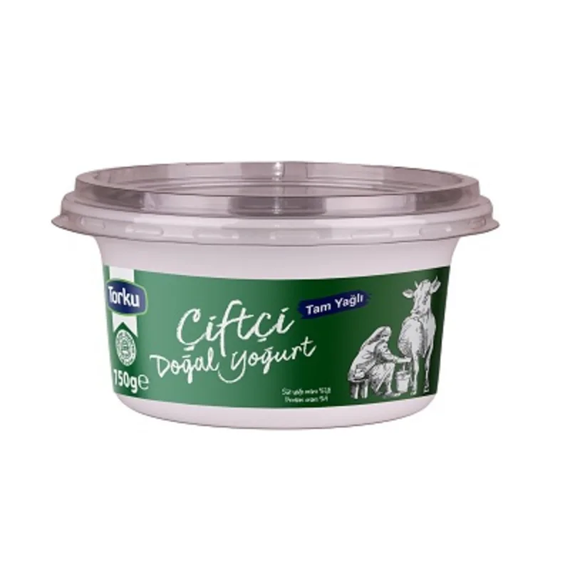 Torku Tam Yağlı Çiftçi Doğal Yoğurt 750 g