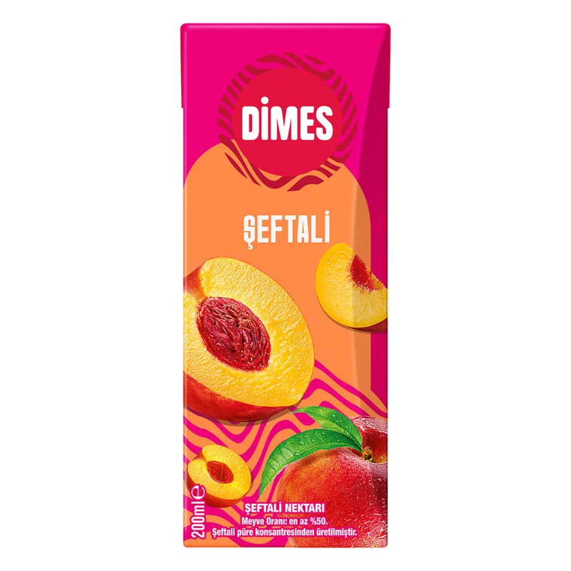 Dimes Şeftali 200 ml