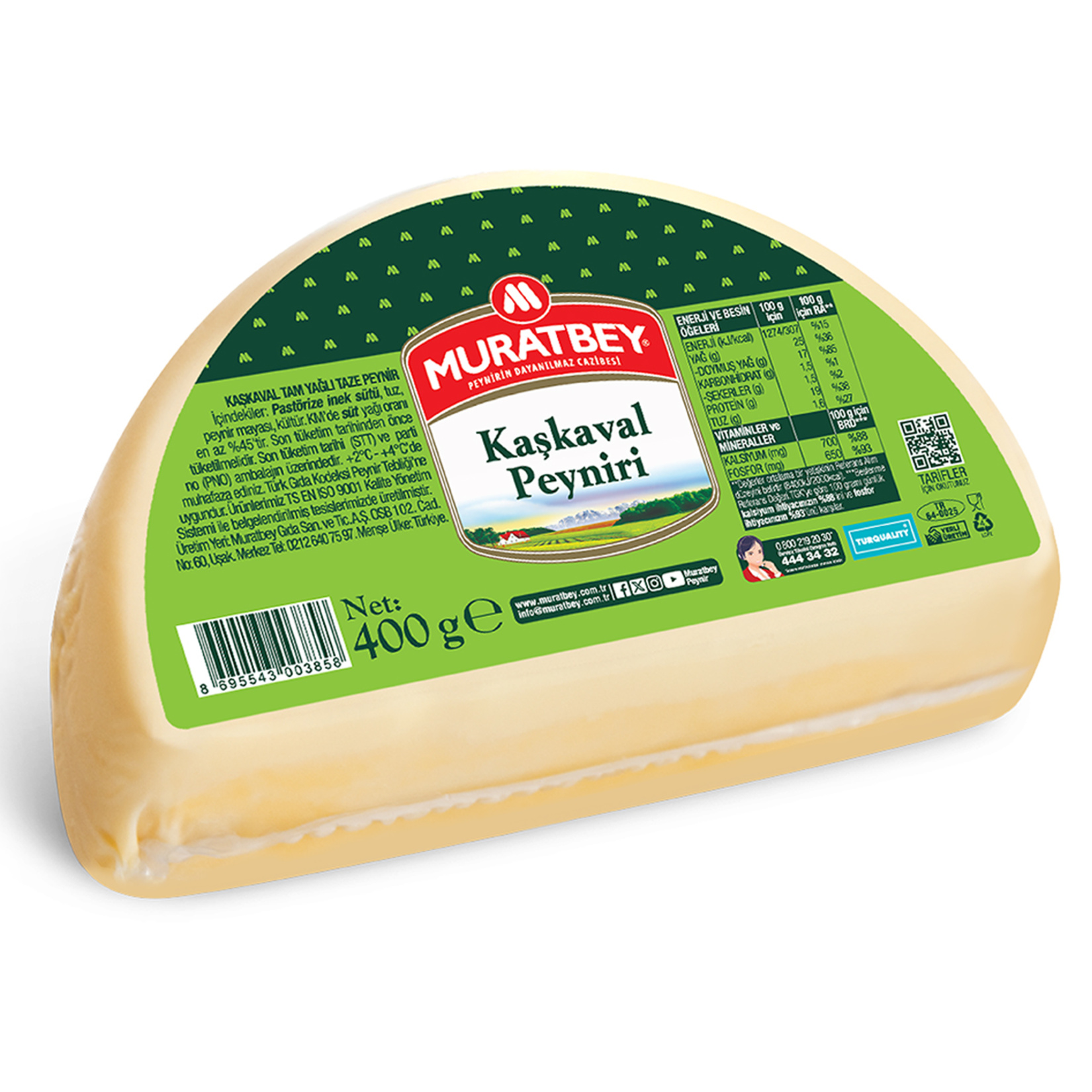 Muratbey Kaşkaval Peyniri