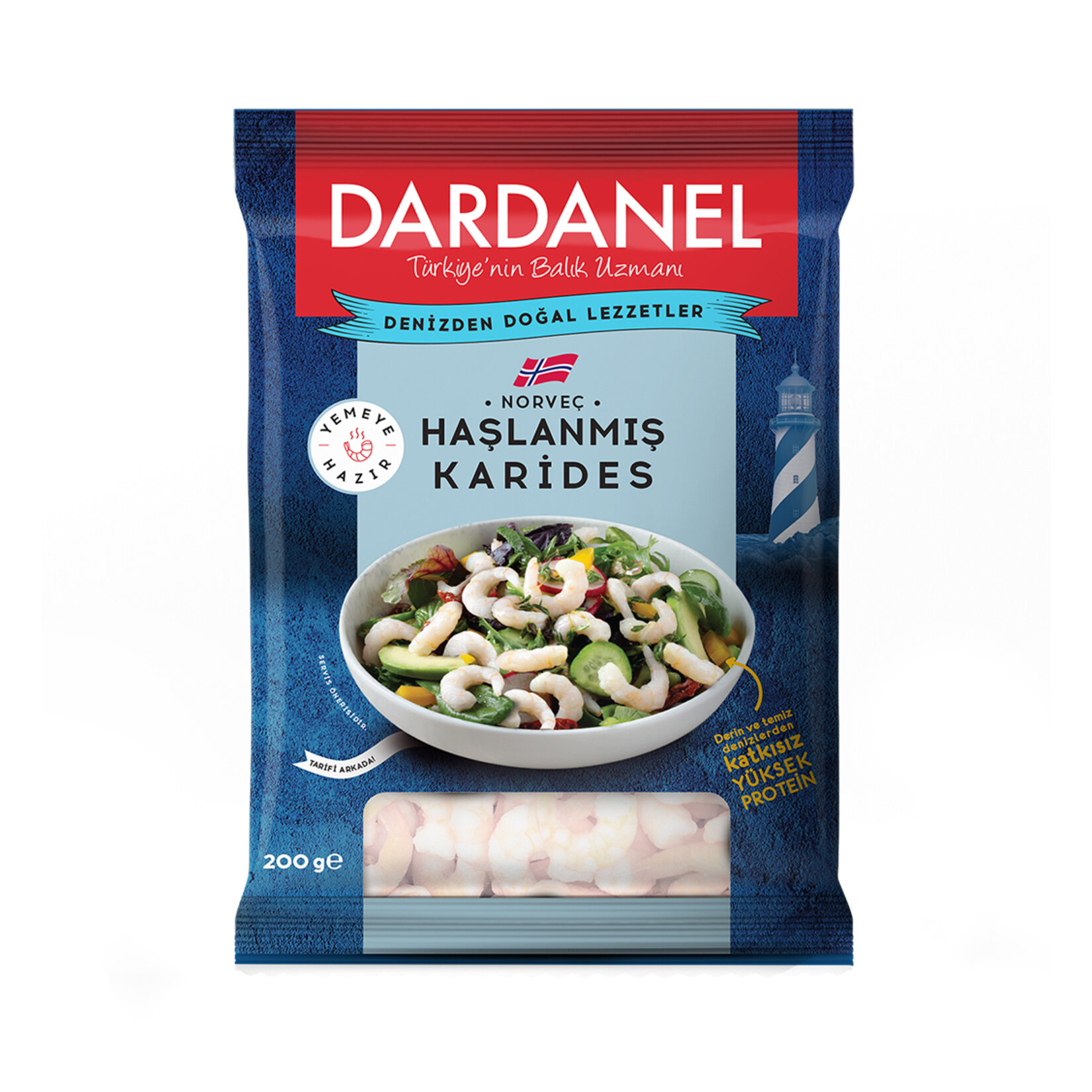 Dardanel Donuk Haşlanmış Norveç Karides