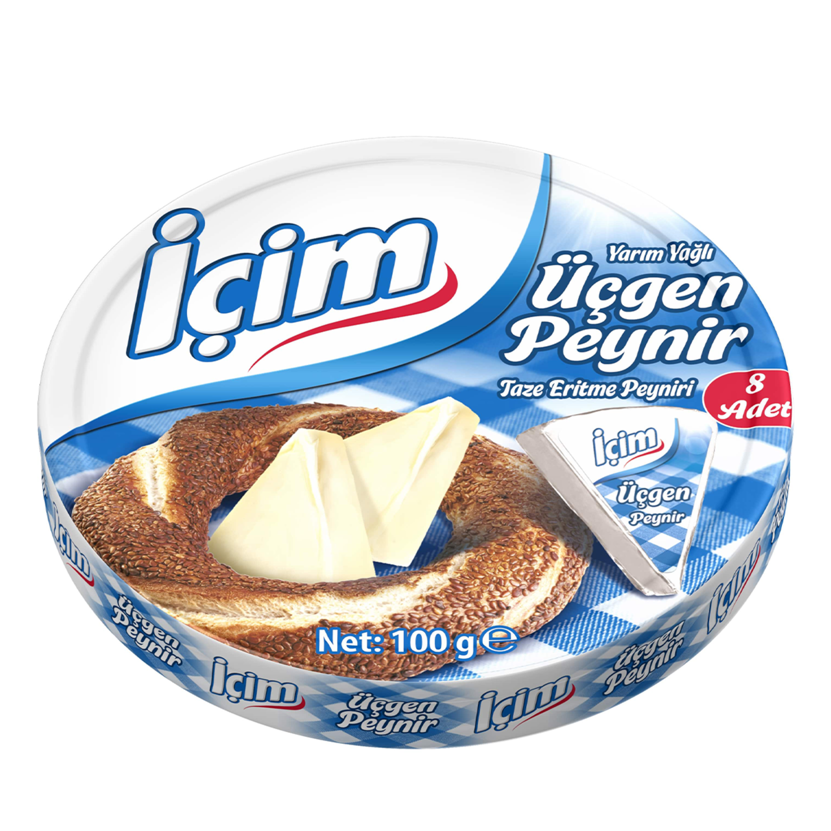İçim Yarım Yağlı Üçgen Peynir