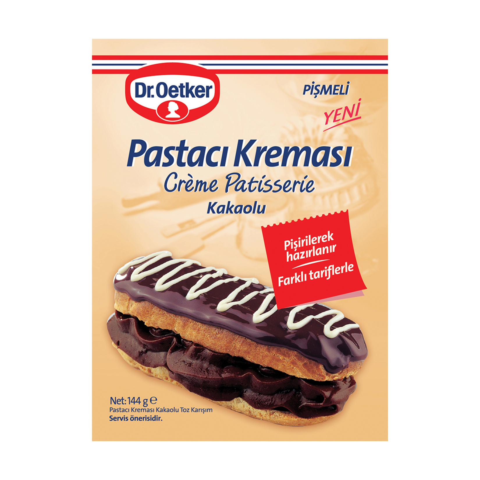 Dr. Oetker Pişmeli Pastacı Kreması Kakaolu