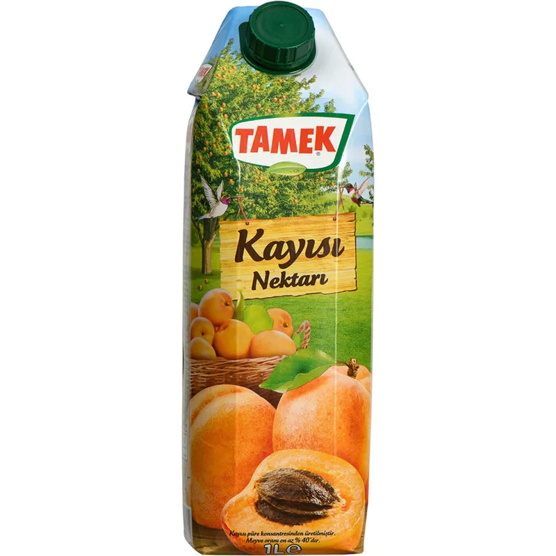 Tamek Kayısı Nektarı 1 L