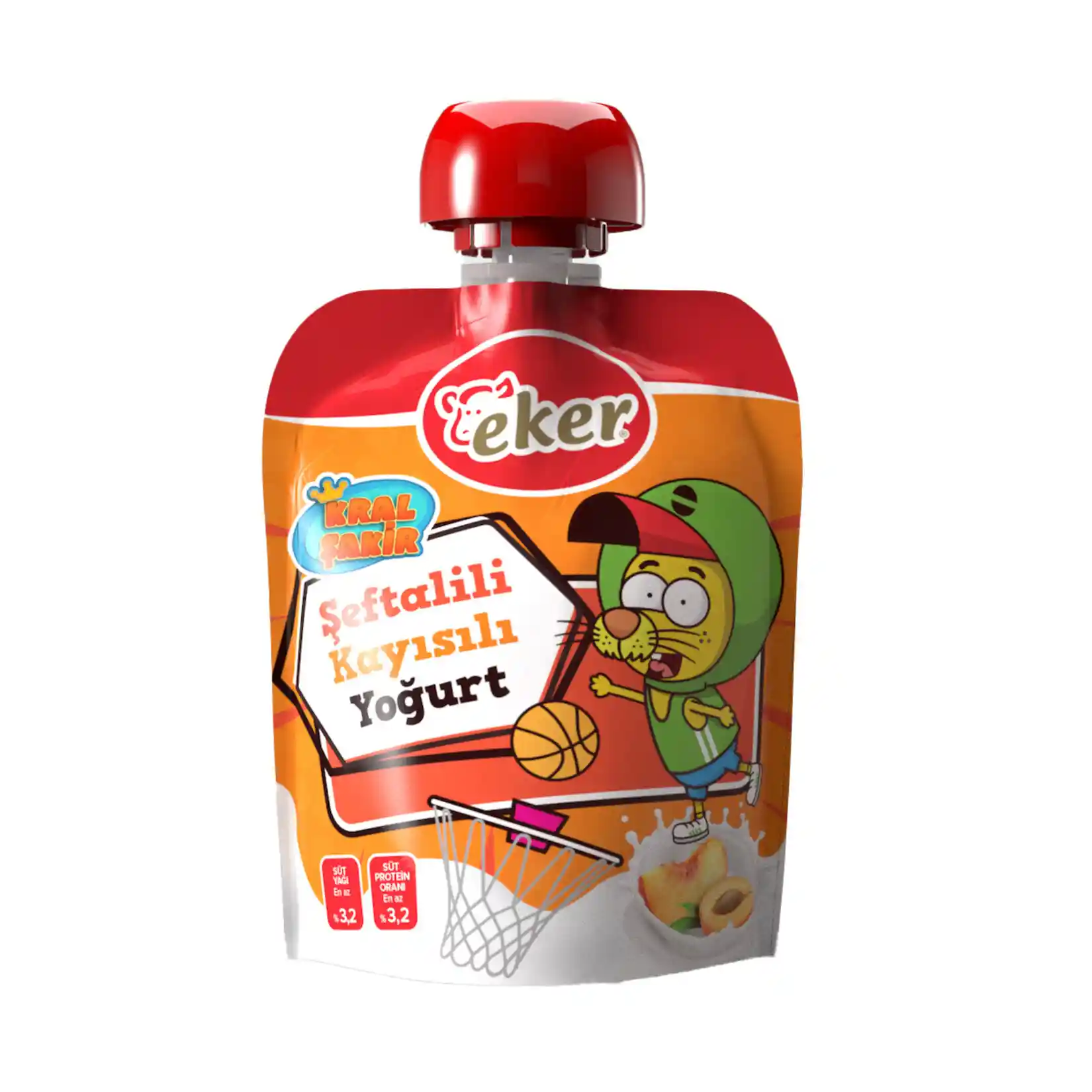 Eker Şeftali Kayısılı Yoğurt 65 g