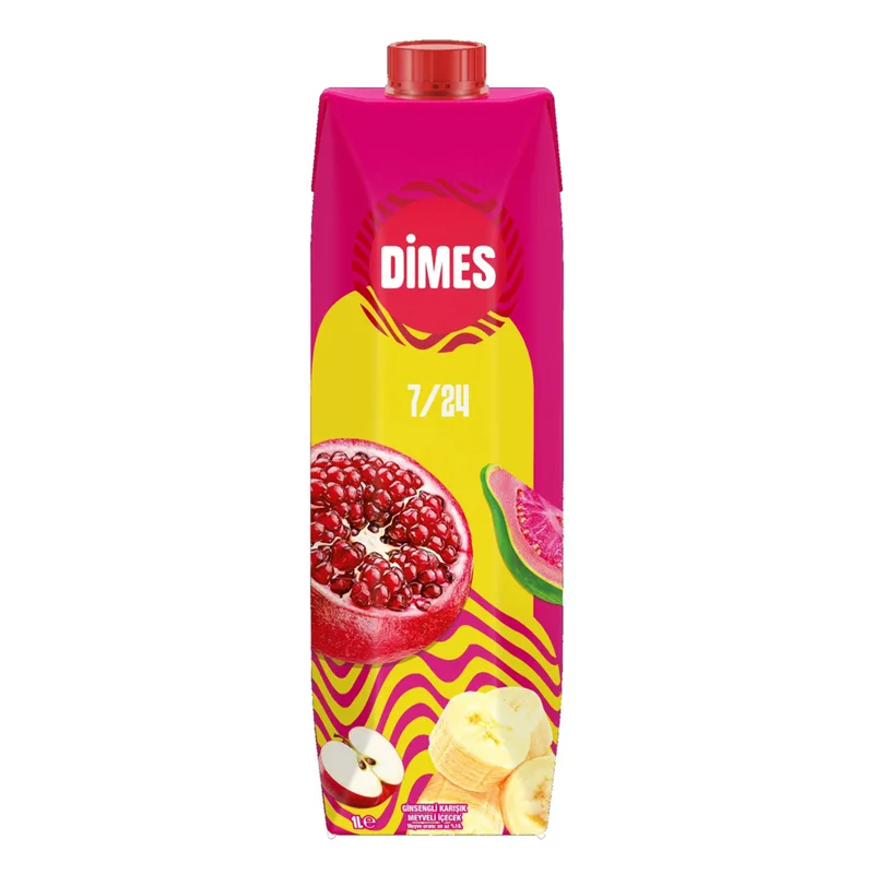 Dimes 7/24 Enerji Karışık Meyve 1 L