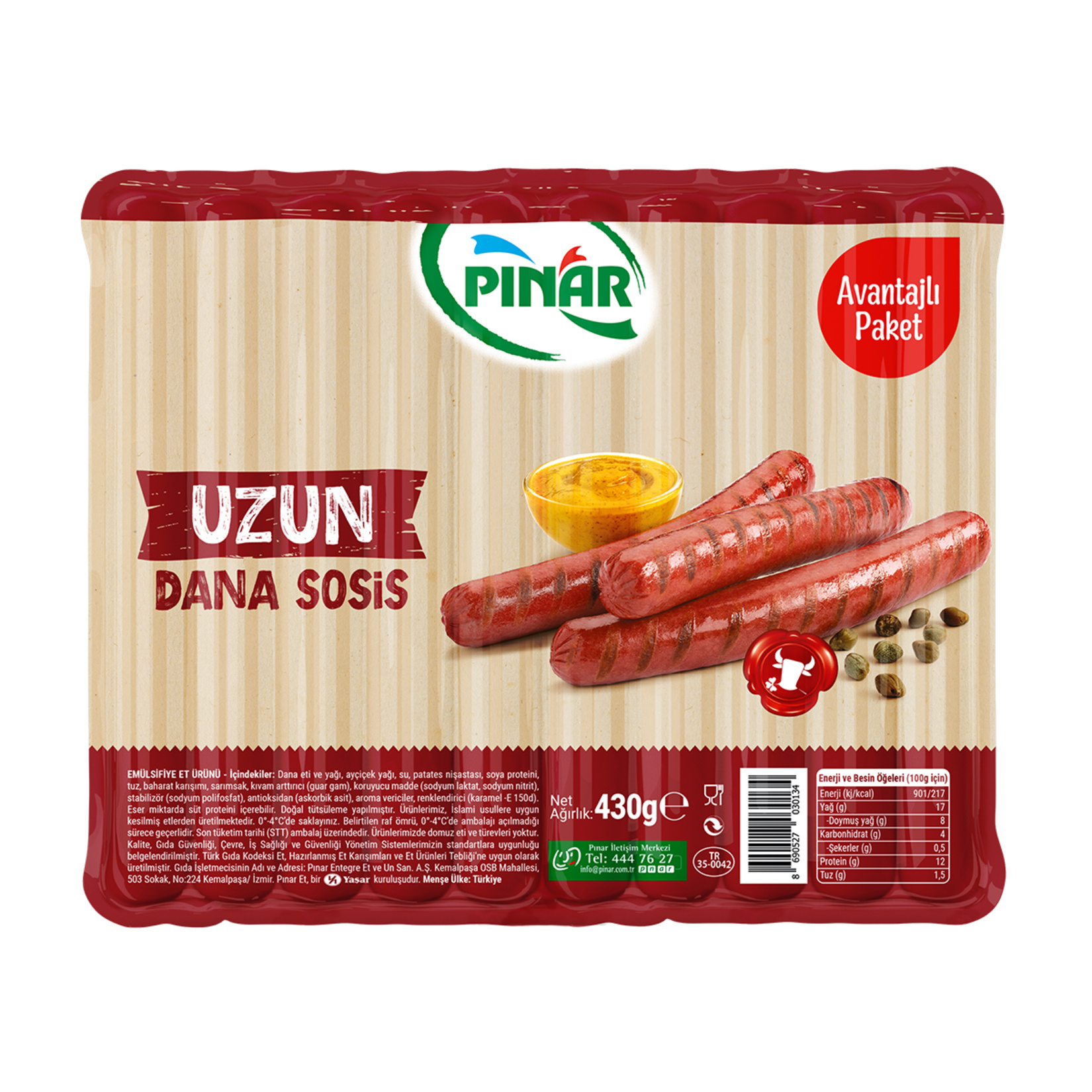 Pınar 10'lu Ekonomik Sosis