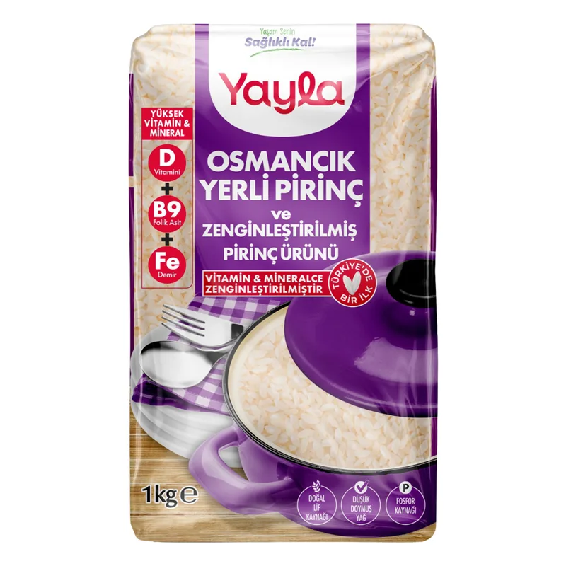 Yayla Osmancık Pirinç 1 kg