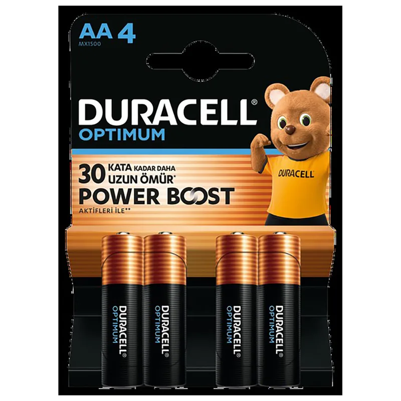Duracell Kalem Pil AA 4'lü