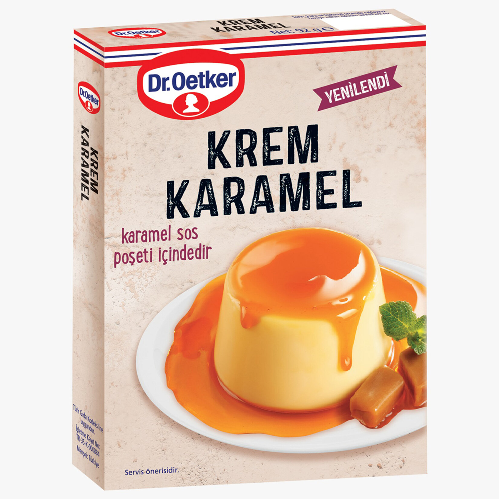 Dr. Oetker Krem Karamel Toz Karışım