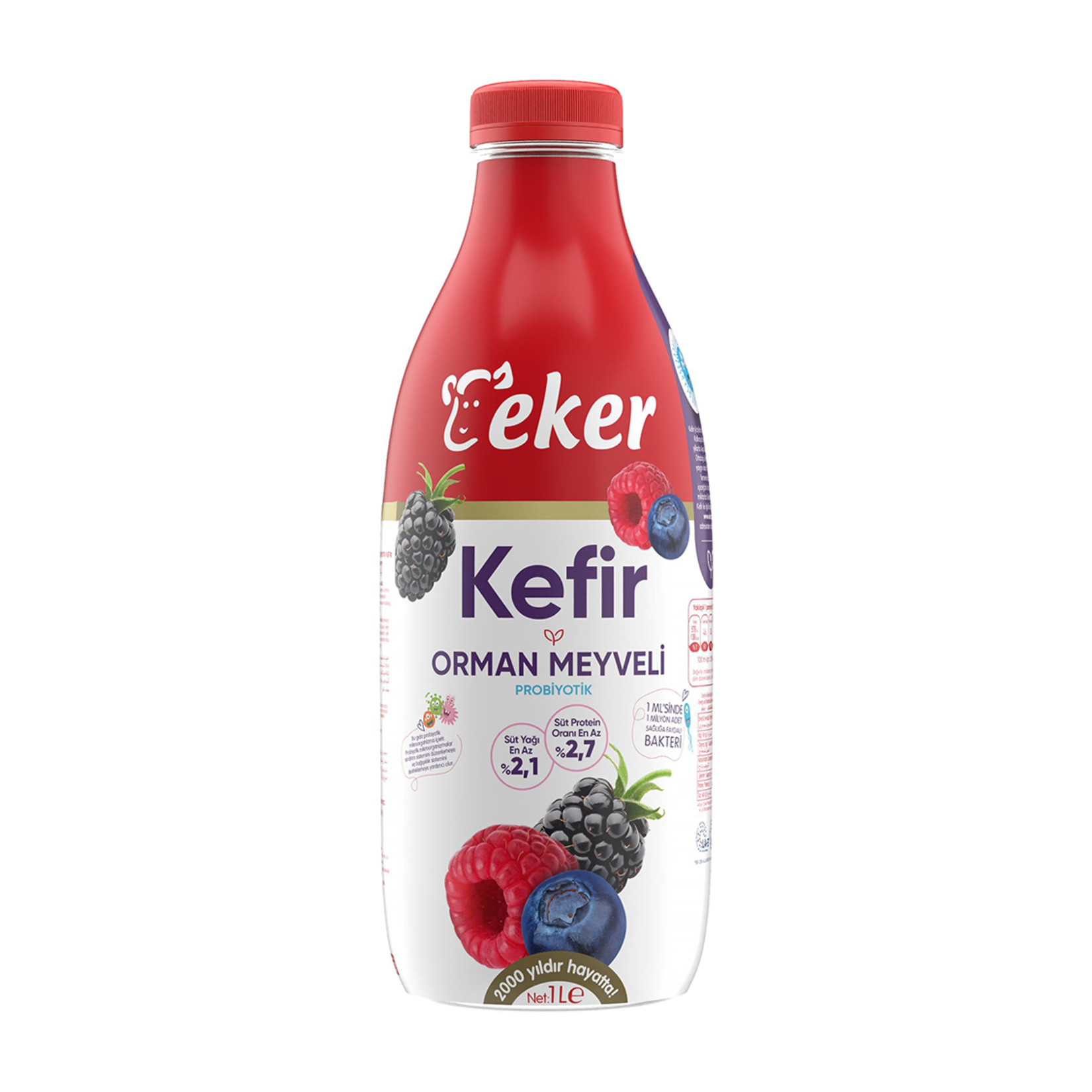 Eker Orman Meyveli Kefir 1 L