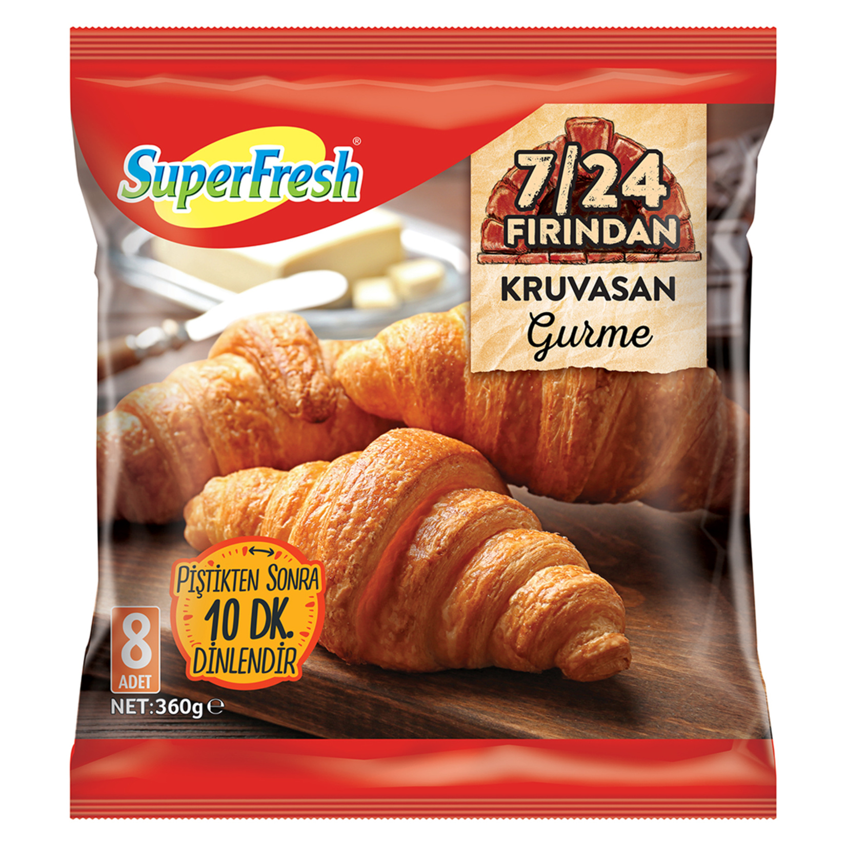 SuperFresh 7/24 Fırından Gurme Kruvasan