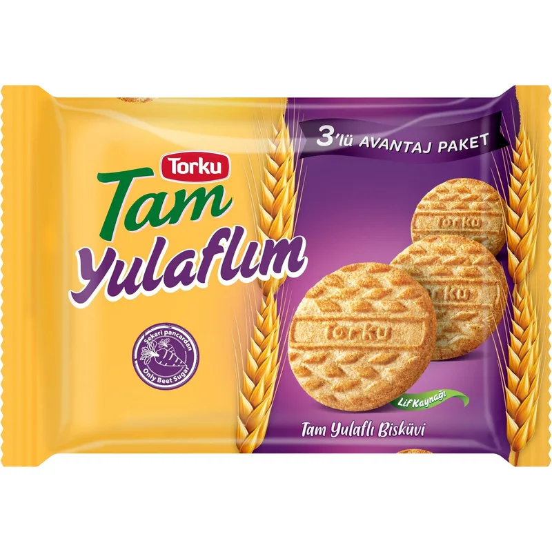 Torku Tam Yulaflı Bisküvi 375 g