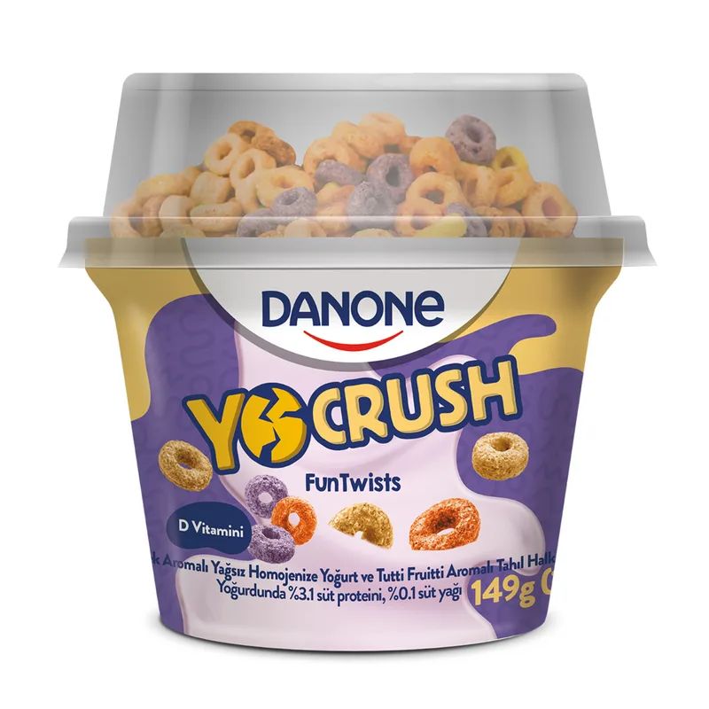 Danone Yocrush Renkli Halka 149 g