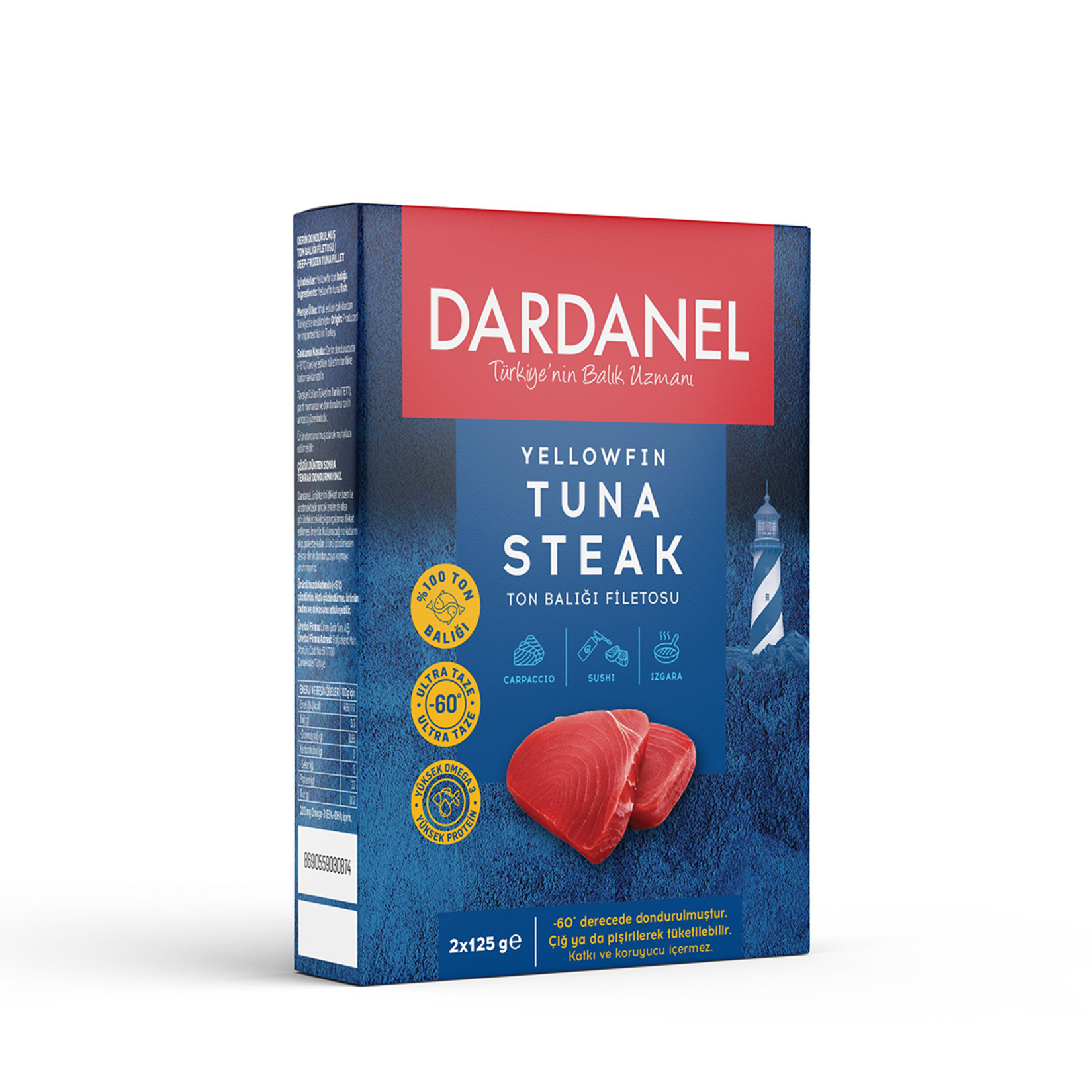 Dardanel Tuna Steak 2x125 g