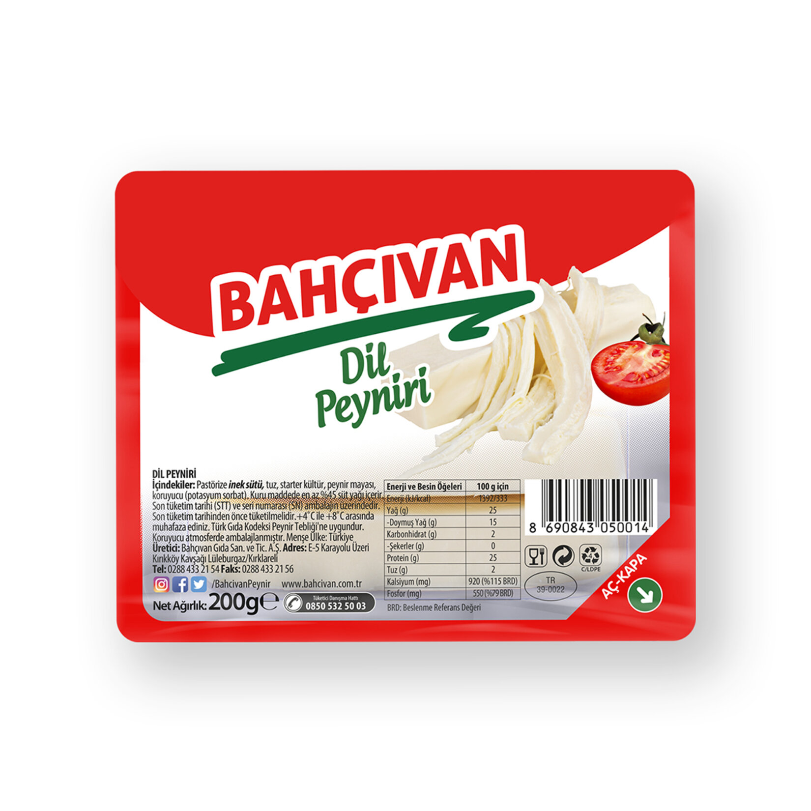 Bahçıvan Dil Peyniri