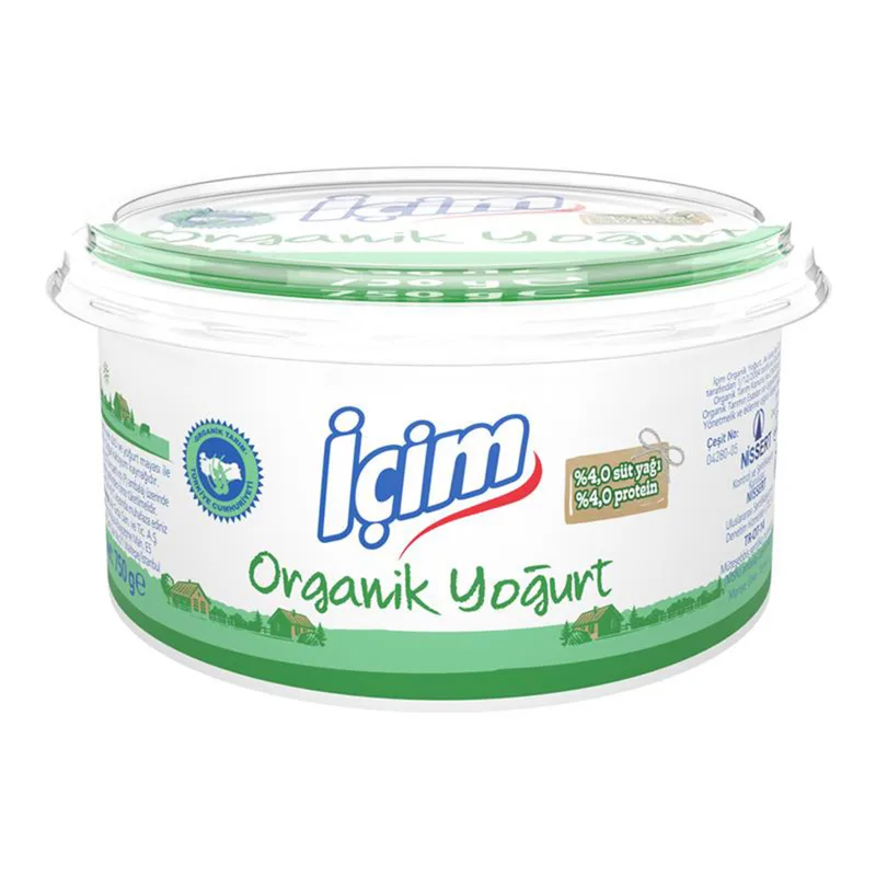 İçim Organik Yoğurt 750 g