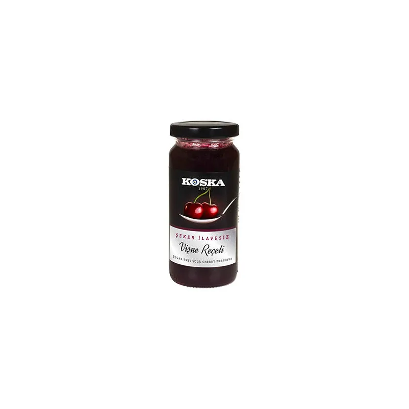Koska Şeker İlavesiz Vişne Reçeli 290 g