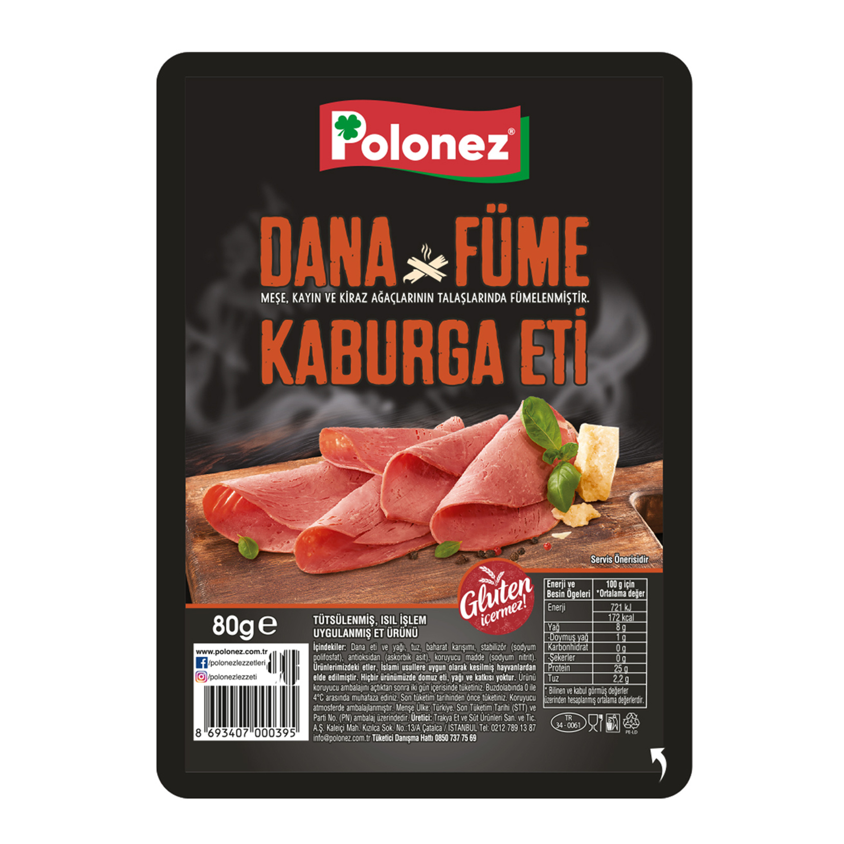 Polonez Füme Kaburga Eti