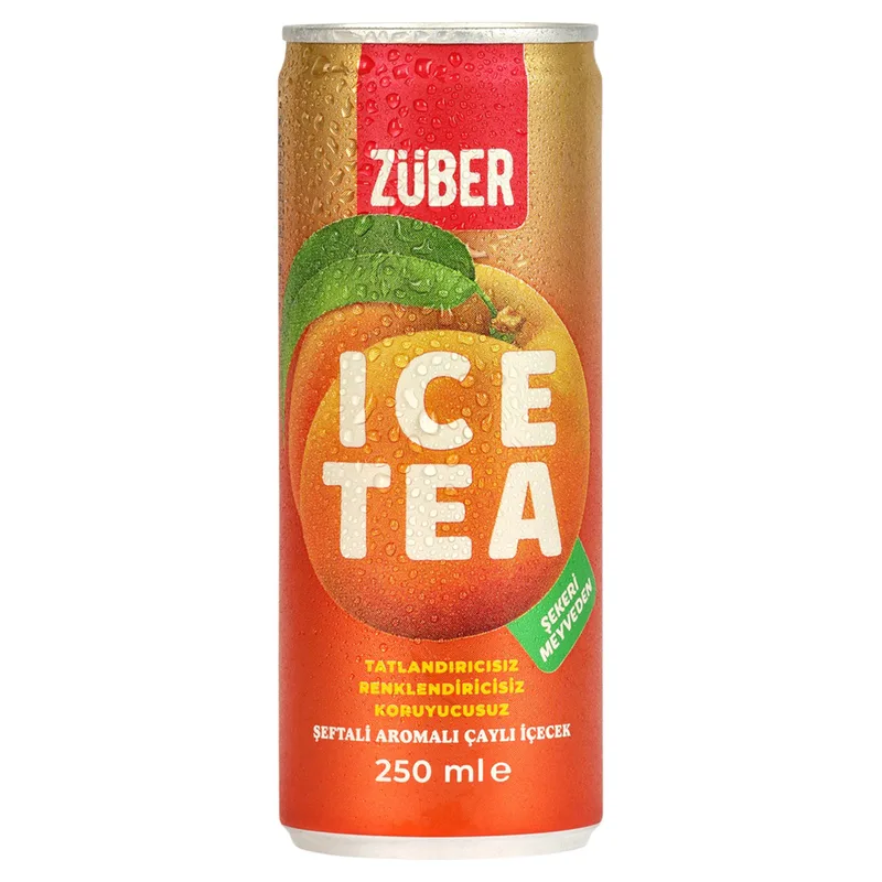 Züber Şeftalili Çaylı İçecek 250 ml