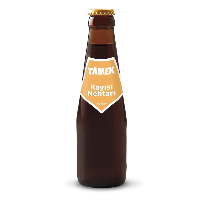 Tamek Kayısı Nektarı 200 ml Cam Şişe