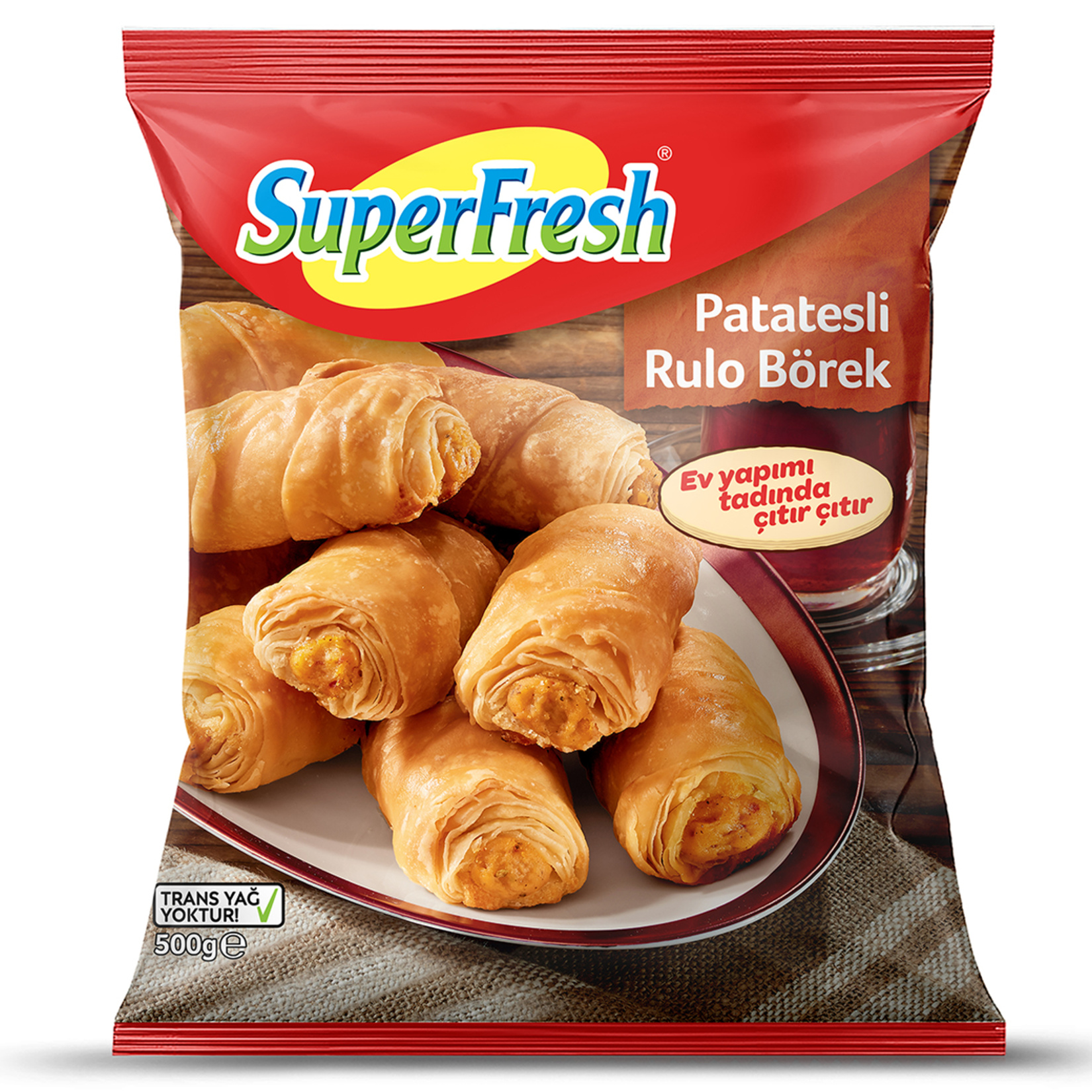 SuperFresh Patatesli Rulo Börek