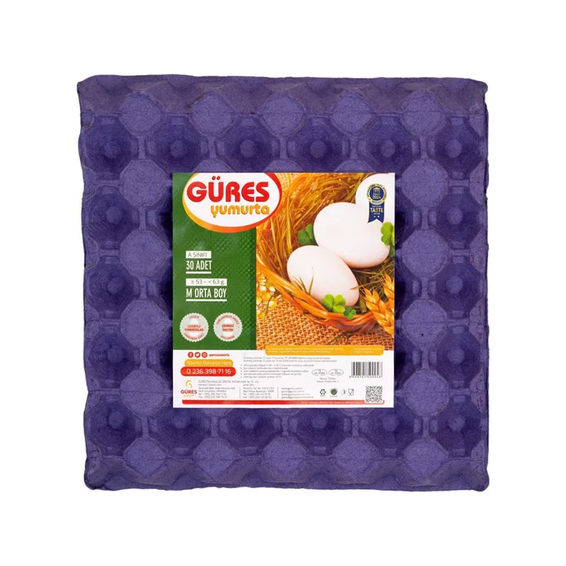 Güres M - Orta Boy Yumurta 30'lu (53 - 63 g)