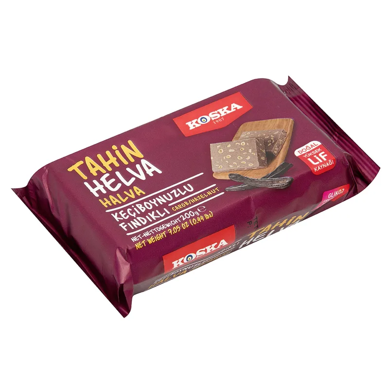 Koska Keçiboynuzlu Fındıklı Tahin Helva 200 g