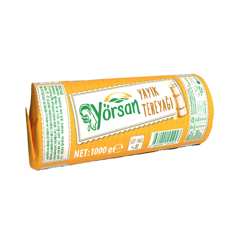 Yörsan Yayık Tereyağı Rulo 1000 g