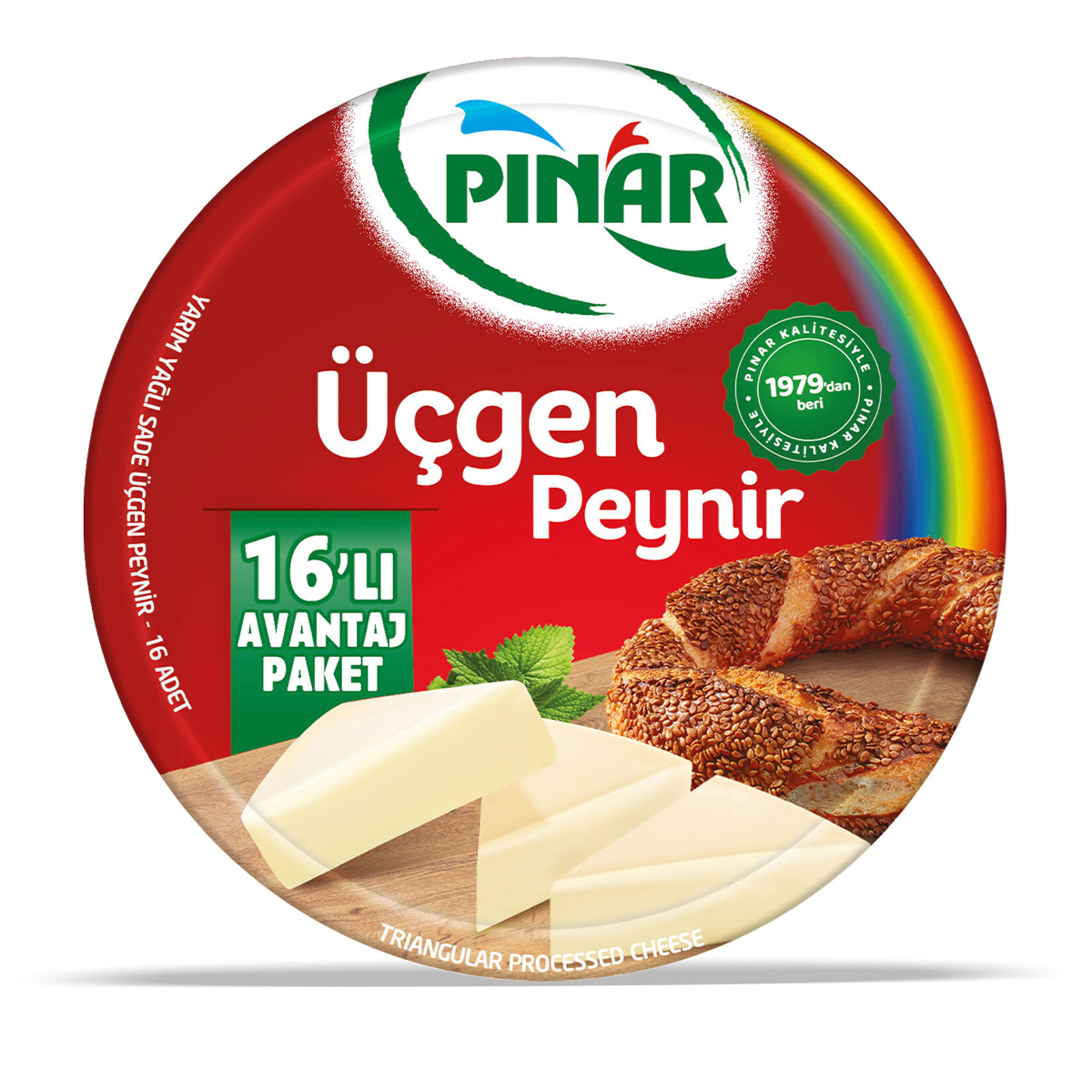 Pınar Üçgen Peynir 16'lı