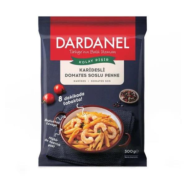 Dardanel Kolay Pişir Karidesli Domates Soslu Penne