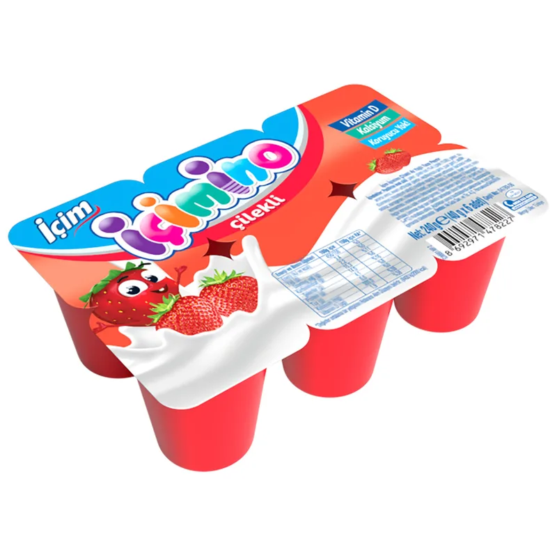 İçim İçimino Çilekli Büyüme Küpü 6x40 g