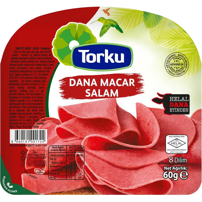 Torku Dilimli Salam 60 g