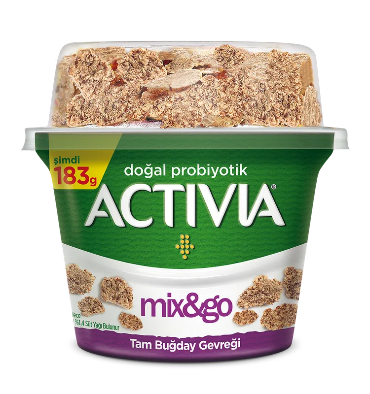 Activia Mix & Go Tam Buğday Gevrekli 183 g